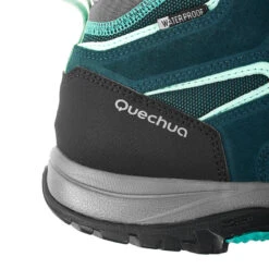 Botas De Montaña Y Trekking Impermeables Mujer Quechua MH100 Azul -Quechua botas de montaa y trekking impermeables mujer quechua mh100 azul 3