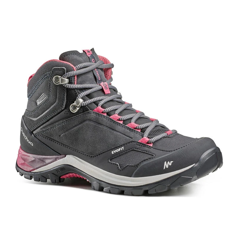 Botas De Montaña Y Trekking Impermeables Mujer Quechua MH500 Gris 1 Botas De Montaña Y Trekking Impermeables Mujer Quechua MH500 Gris