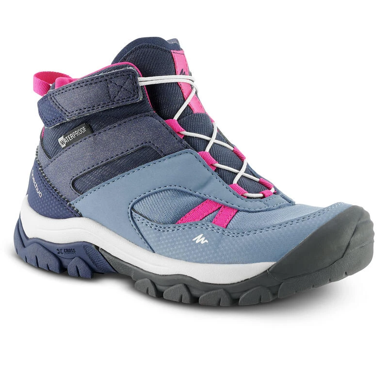 Botas De Montaña Y Trekking Impermeables Niños 28 A 34 Quechua Crossrock Velcro 1 Botas De Montaña Y Trekking Impermeables Niños 28 A 34 Quechua Crossrock Velcro