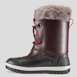 Quechua Botas De Nieve Niños Talla 30-38 Piel Impermeable SH500 Marrón 7 Quechua Botas De Nieve Niños Talla 30-38 Piel Impermeable SH500 Marrón -Quechua botas de nieve nios talla 30 38 piel impermeable sh500 marron 2