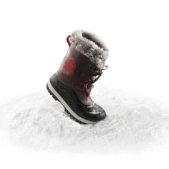 Quechua Botas De Nieve Niños Talla 30-38 Piel Impermeable SH500 Marrón 9 Quechua Botas De Nieve Niños Talla 30-38 Piel Impermeable SH500 Marrón -Quechua botas de nieve nios talla 30 38 piel impermeable sh500 marron 4