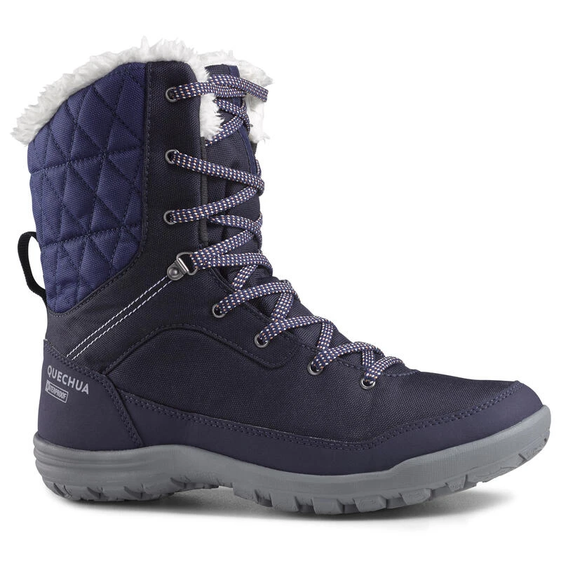 Botas De Nieve Y Apreski Impermeables Mujer Quechua SH100 Warm 1 Botas De Nieve Y Apreski Impermeables Mujer Quechua SH100 Warm