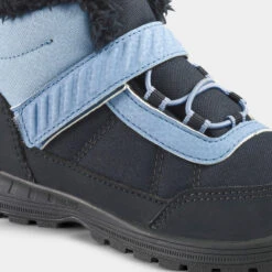 Botas De Nieve Y Apreski Impermeables Niños 24-34 Quechua SH100 Warm Velcro Azul -Quechua botas de nieve y apreski impermeables nios 24 34 quechua sh100 warm velcro azul 4