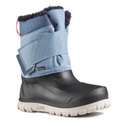 Quechua Botas Nieve Y Apreski Impermeables Niños Talla 24-38 SH500 XWarm Negro -Quechua botas nieve y apreski impermeables nios talla 24 38 sh500 x warm azul