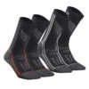 Calcetines Térmicos De Montaña Y Nieve 2 Pares Lana Merino Quechua SH920 X-Warm