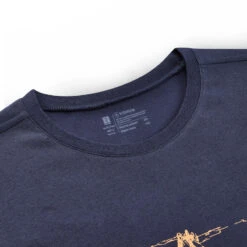 Camiseta De Montaña Y Trekking Manga Corta Hombre Quechua NH500 Azul -Quechua camiseta de montaa y trekking manga corta hombre quechua nh500 azul 3