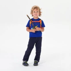 Camiseta De Montaña Y Trekking Manga Corta Niños 2-6 Años Quechua MH100 -Quechua camiseta de montaa y trekking manga corta nios 2 6 aos quechua mh100 2