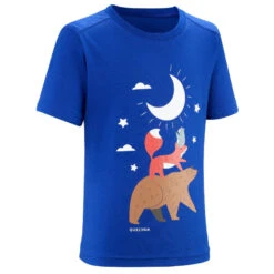 Camiseta De Montaña Y Trekking Manga Corta Niños 2-6 Años Quechua MH100 -Quechua camiseta de montaa y trekking manga corta nios 2 6 aos quechua mh100 5
