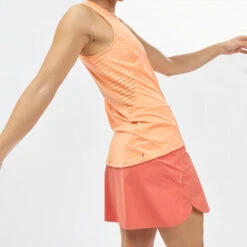 Camiseta De Montaña Y Trekking Tirantes Mujer Quechua MH500 Naranja -Quechua camiseta de montaa y trekking tirantes mujer quechua mh500 naranja 3