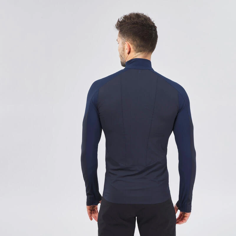 Camiseta Montaña Y Trekking Anti UV 1/2 Cremallera Hombre Quechua MH550 2 Camiseta Montaña Y Trekking Anti UV 1/2 Cremallera Hombre Quechua MH550 - Imagen 2