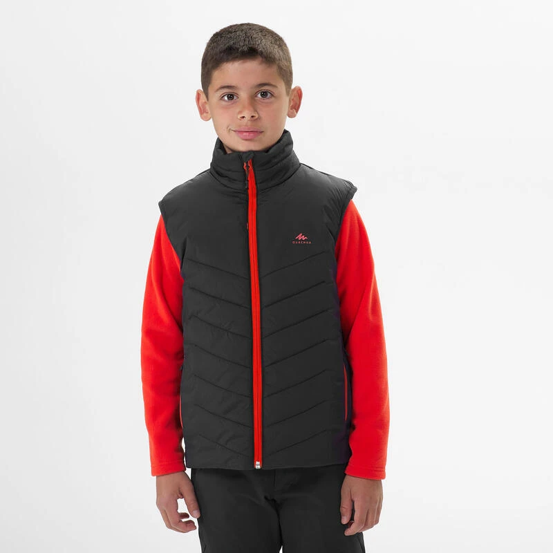 Chaleco Acolchado De Montaña Y Trekking Niños 7-15 Años Quechua MH500 1 Chaleco Acolchado De Montaña Y Trekking Niños 7-15 Años Quechua MH500