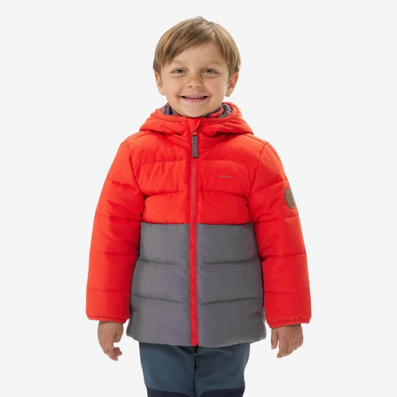 Chaqueta Acolchada De Montaña Y Trekking Niños 2-5 Años Quechua X-Warm Rojo 1 Chaqueta Acolchada De Montaña Y Trekking Niños 2-5 Años Quechua X-Warm Rojo
