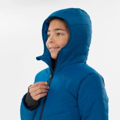 Chaqueta Acolchada De Montaña Y Trekking Niños 7-15 Años Quechua Hybrid Azul -Quechua chaqueta acolchada de montaa y trekking nios 7 15 aos quechua hybrid azul 2