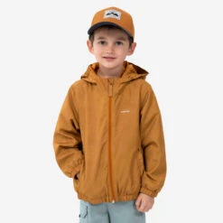 Chaqueta Impermeable De Montaña Y Trekking Niños 2-6 Años Quechua MH500 Azul -Quechua chaqueta impermeable de montaa trekking nios 2 6 aos quechua mh500 marron