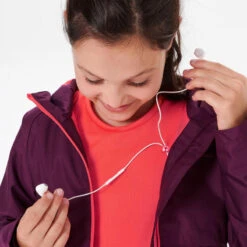 Chaqueta Impermeable De Montaña Trekking Niños 7-15 Años Quechua MH500 Violeta 10 Chaqueta Impermeable De Montaña Trekking Niños 7-15 Años Quechua MH500 Violeta -Quechua chaqueta impermeable de montaa trekking nios 7 15 aos quechua mh500 violeta 4