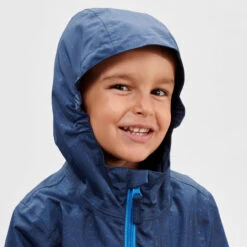 Chaqueta Impermeable De Montaña Y Trekking Niños 2-6 Años Quechua MH500 Azul -Quechua chaqueta impermeable de montaa y trekking nios 2 6 aos quechua mh500 azul 2