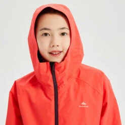 Chaqueta Impermeable De Montaña Y Trekking Niños 7-15 Años Quechua MH550 Coral -Quechua chaqueta impermeable de montaa y trekking nios 7 15 aos quechua mh550 coral 2
