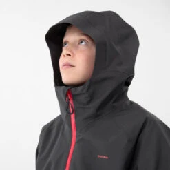 Quechua Chaqueta Impermeable Montaña Y Trekking NIños 7-15 Años MH550 Gris 7 Quechua Chaqueta Impermeable Montaña Y Trekking NIños 7-15 Años MH550 Gris -Quechua chaqueta impermeable montaa y trekking nios 7 15 aos mh550 gris 2