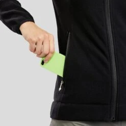 Chaqueta Polar De Montaña Y Trekking Mujer Quechua MH120 Negro -Quechua chaqueta polar de montaa y trekking mujer quechua mh120 negro 4