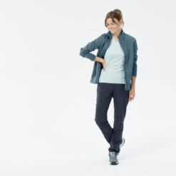 Chaqueta Polar De Montaña Y Trekking Mujer Quechua MH520 Azul -Quechua chaqueta polar de montaa y trekking mujer quechua mh520 azul 2