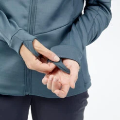 Chaqueta Polar De Montaña Y Trekking Mujer Quechua MH520 Azul -Quechua chaqueta polar de montaa y trekking mujer quechua mh520 azul 3