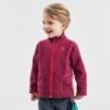 Chaqueta Polar De Montaña Y Trekking Niños 2-6 Años Quechua MH150 Violeta