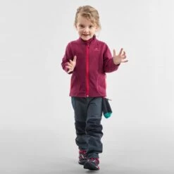 Chaqueta Polar De Montaña Y Trekking Niños 2-6 Años Quechua MH150 Violeta 9 Chaqueta Polar De Montaña Y Trekking Niños 2-6 Años Quechua MH150 Violeta -Quechua chaqueta polar de montaa y trekking nios 2 6 aos quechua mh150 violeta 3