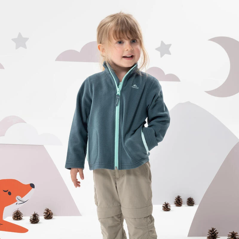 Chaqueta Polar De Montaña Y Trekking Niños 2-6 Años Quechua MH150 Violeta 6 Chaqueta Polar De Montaña Y Trekking Niños 2-6 Años Quechua MH150 Violeta - Imagen 6