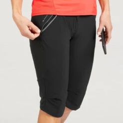 Corsario De Montaña Y Trekking Mujer Quechua MH500 Negro -Quechua corsario de montaa y trekking mujer quechua mh500 negro 3