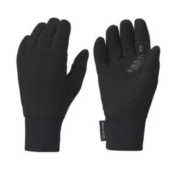 Guantes Térmicos De Montaña Y Trekking Polar Niños 6-14 Años Quechua SH100 Negro