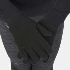 Guantes Térmicos De Montaña Y Trekking Polar Niños 6-14 Años Quechua SH100 Negro -Quechua guantes termicos de montaa y trekking polar nios 6 14 aos quechua sh100 negro 4