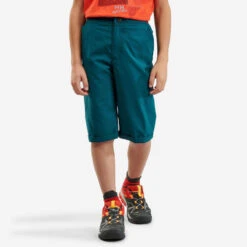 Pantalón Corto De Montaña Y Trekking Niños 7-15 Años Quechua MH100 -Quechua pantalon corto de montaa y trekking nios 7 15 aos quechua mh100 2