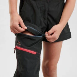 Pantalón De Montaña Y Trekking Desmontable Niños 7-15 Años Quechua MH500 Negro 9 Pantalón De Montaña Y Trekking Desmontable Niños 7-15 Años Quechua MH500 Negro -Quechua pantalon de montaa y trekking desmontable nios 7 15 aos quechua mh500 negro 4