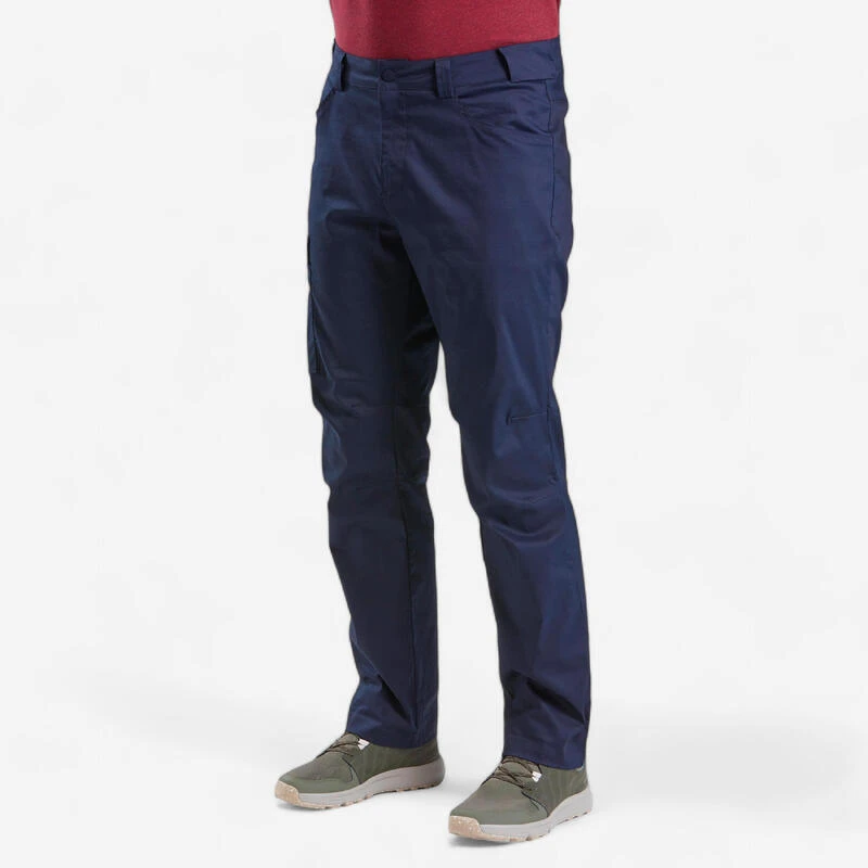 Pantalón De Montaña Y Trekking Hombre Quechua NH100 Azul 1 Pantalón De Montaña Y Trekking Hombre Quechua NH100 Azul