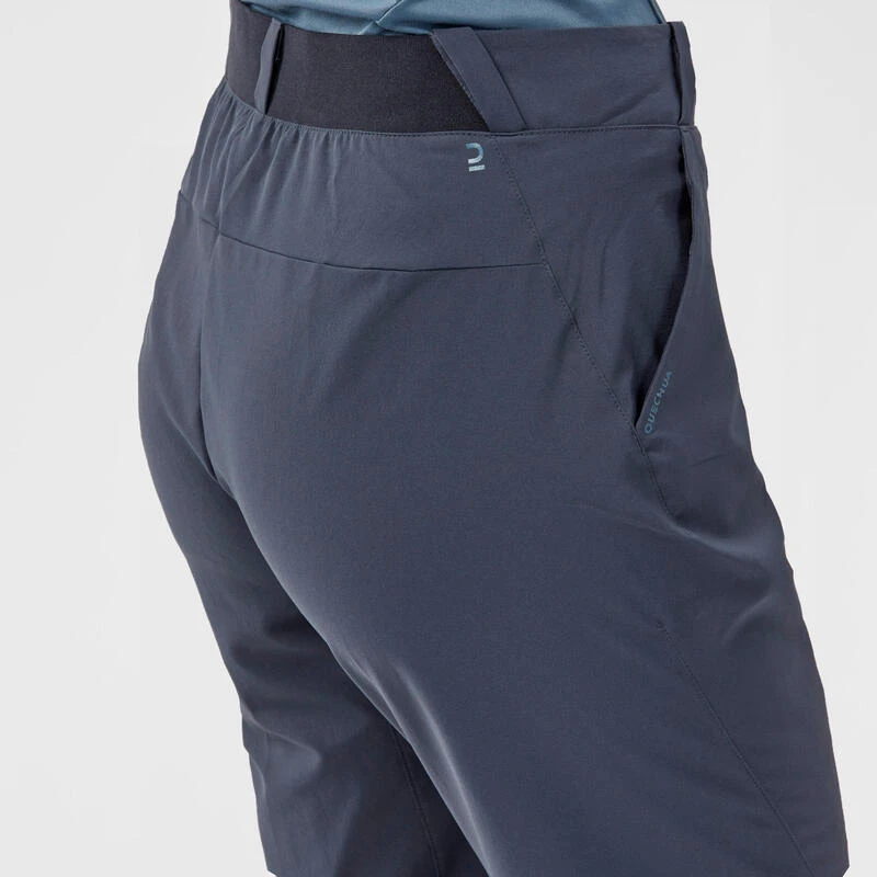 Quechua Pantalón De Montaña Y Trekking Mujer MH100 Azul 4 Quechua Pantalón De Montaña Y Trekking Mujer MH100 Azul - Imagen 4
