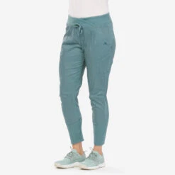 Pantalón De Montaña Y Trekking Mujer Quechua NH500 Slim