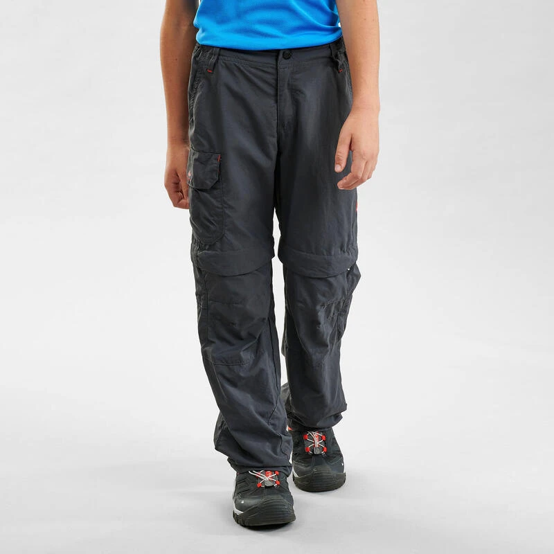 Pantalón Desmontable De Montaña Y Trekking Niños 7-15 Años Quechua MH550 1 Pantalón Desmontable De Montaña Y Trekking Niños 7-15 Años Quechua MH550