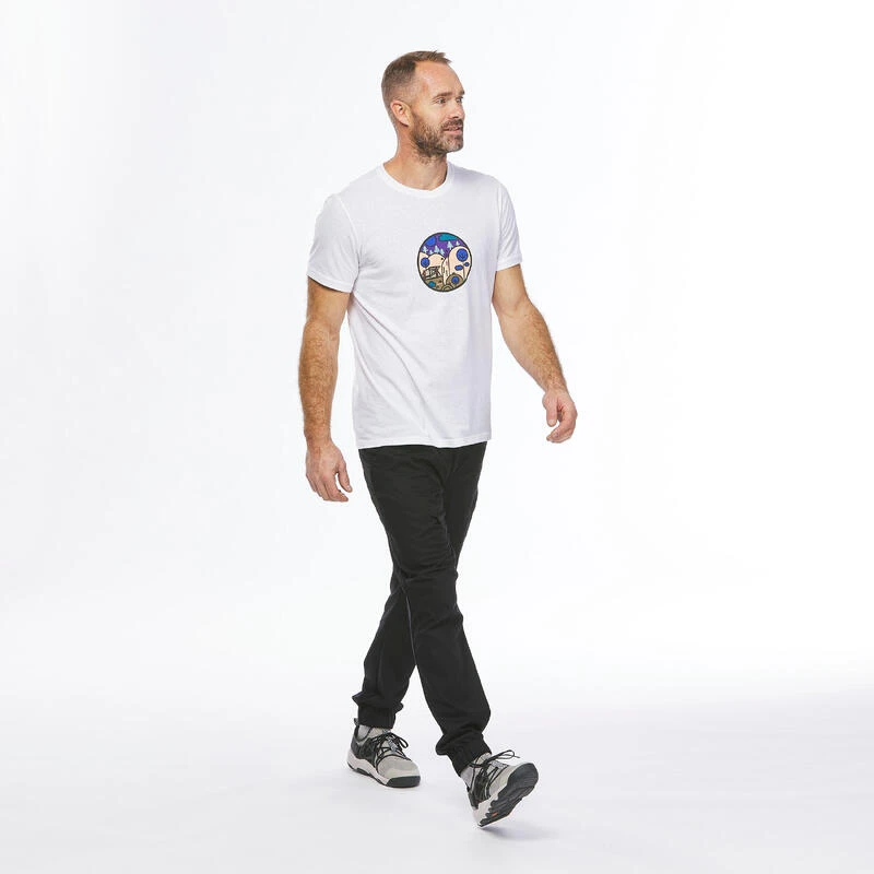 Pantalón Montaña Y Senderismo Hombre Quechua NH500 Slim Negro 3 Pantalón Montaña Y Senderismo Hombre Quechua NH500 Slim Negro - Imagen 3