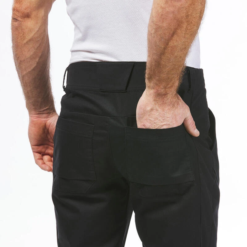 Pantalón Montaña Y Senderismo Hombre Quechua NH500 Slim Negro 4 Pantalón Montaña Y Senderismo Hombre Quechua NH500 Slim Negro - Imagen 4