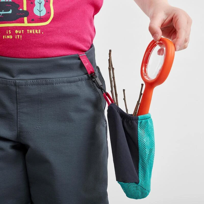 Pantalón Montaña Y Trekking Perlante Niños 2 A 6 Años Quechua MH550 Gris 4 Pantalón Montaña Y Trekking Perlante Niños 2 A 6 Años Quechua MH550 Gris - Imagen 4