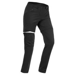 Quechua Pantalón Transformable De Senderismo Montaña - MH550 - Burdeos - Mujer -Quechua pantalon transformable de senderismo montaa mh550 negro mujer