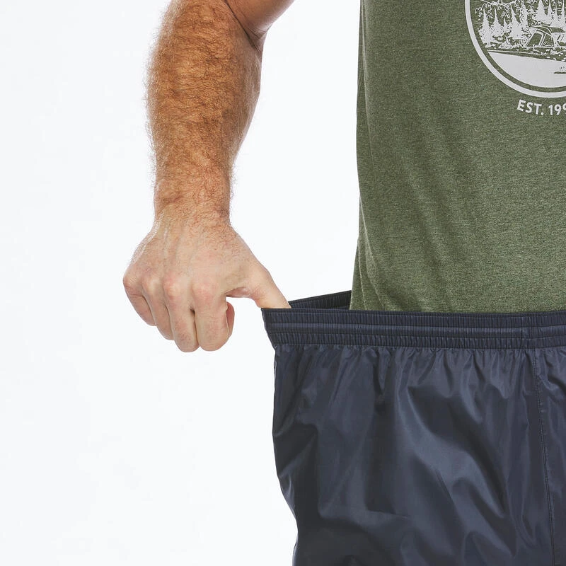 Sobrepantalón Impermeable De Montaña Y Trekking Hombre Quechua NH500 5 Sobrepantalón Impermeable De Montaña Y Trekking Hombre Quechua NH500 - Imagen 5