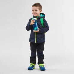 Quechua Softshell De Montaña Y Trekking NIños 2-6 Años Quecha MH550 Azul -Quechua softshell de montaa y trekking nios 2 6 aos quecha mh550 azul 2