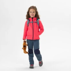 Softshell Montaña Y Trekking Niños 2-6 Años Quechua MH550 Rosa -Quechua softshell montaa y trekking nios 2 6 aos quechua mh550 rosa 2