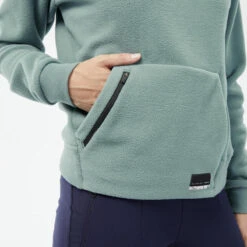 Sudadera Polar De Montaña Y Trekking Con Capucha Mujer Quechua MH100 Hoodie 9 Sudadera Polar De Montaña Y Trekking Con Capucha Mujer Quechua MH100 Hoodie -Quechua sudadera polar de montaa y trekking con capucha mujer quechua mh100 hoodie 3