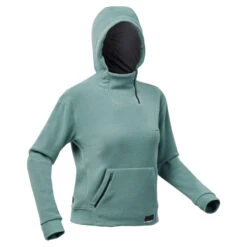 Sudadera Polar De Montaña Y Trekking Con Capucha Mujer Quechua MH100 Hoodie 10 Sudadera Polar De Montaña Y Trekking Con Capucha Mujer Quechua MH100 Hoodie -Quechua sudadera polar de montaa y trekking con capucha mujer quechua mh100 hoodie 4