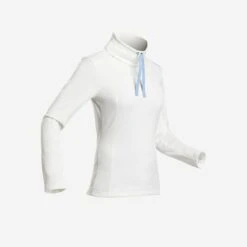 Quechua Sudadera Polar Montaña Y Nieve Mujer SH100 Warm Warm Blanco 8 Quechua Sudadera Polar Montaña Y Nieve Mujer SH100 Warm Warm Blanco -Quechua sudadera polar montaa y nieve mujer sh100 warm warm blanco 3