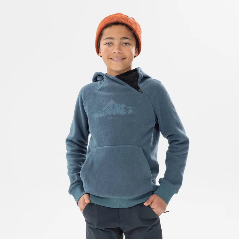 Quechua Sudadera Polar Senderismo Gris Oscuro - Niños 7-15 Años 1 Quechua Sudadera Polar Senderismo Gris Oscuro - Niños 7-15 Años