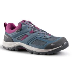 Zapatillas De Montaña Y Trekking Impermeables Mujer Quechua MH100 Gris -Quechua zapatillas de montaa y trekking impermeables mujer quechua mh100 azul