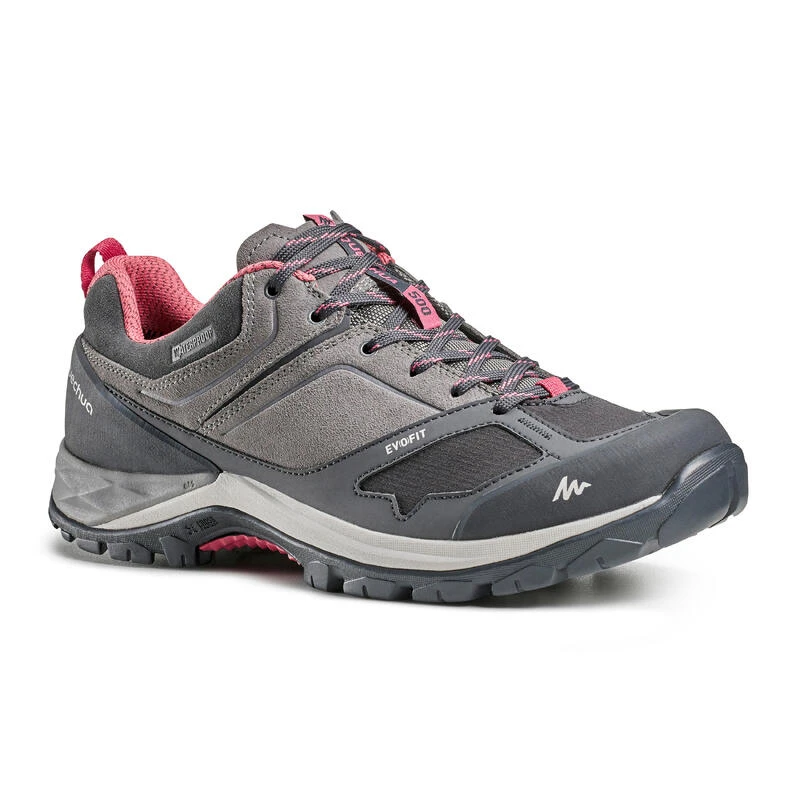 Zapatillas De Montaña Y Trekking Impermeables Mujer Quechua MH500 Gris 1 Zapatillas De Montaña Y Trekking Impermeables Mujer Quechua MH500 Gris